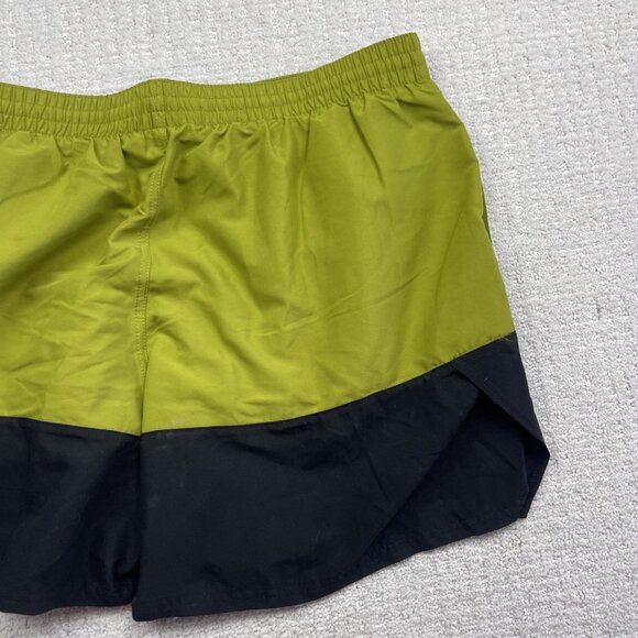 Nike Split 5" Men's XL Black / Green Volley Swim Shorts beach Surf Active Wear - Picture 10 of 12